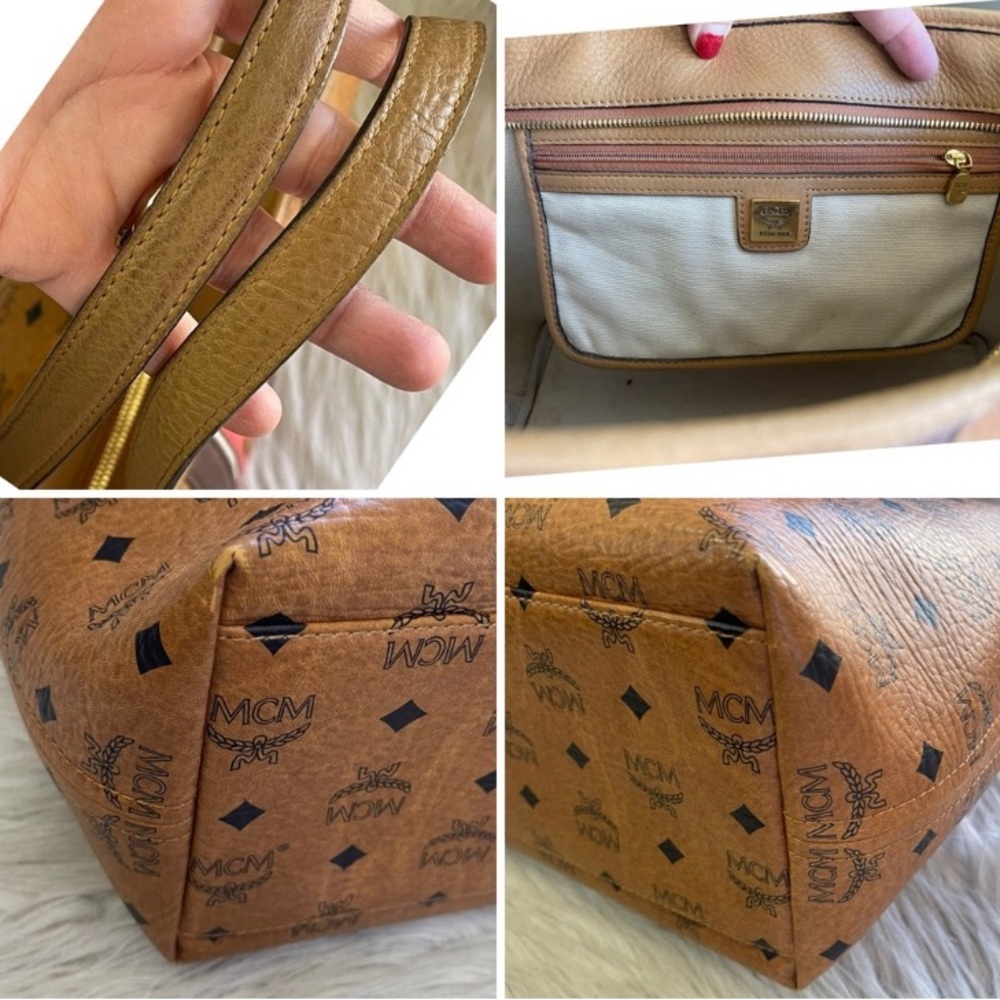 MCM Like New Large Tote Bag In Excellent Condition! - Picture 6 of 14